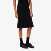 3D-gerippter Midirock für Damen 3D-gerippter Midirock für Damen