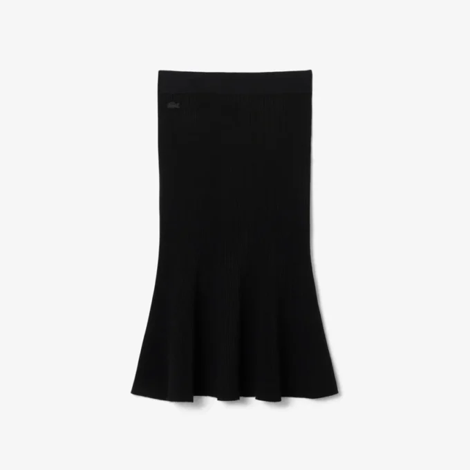 3D-gerippter Midirock für Damen 3D-gerippter Midirock für Damen
