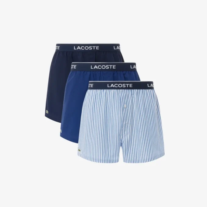 3er-Pack Baumwoll-Popeline-Boxershorts für Herren 3er-Pack Baumwoll-Popeline-Boxershorts für Herren