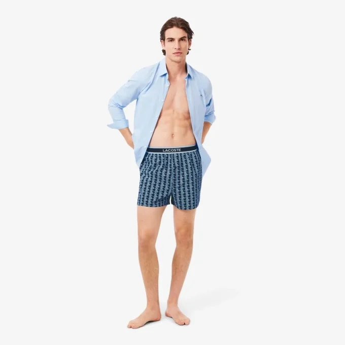 3er-Pack Baumwoll-Popeline-Boxershorts für Herren 3er-Pack Baumwoll-Popeline-Boxershorts für Herren