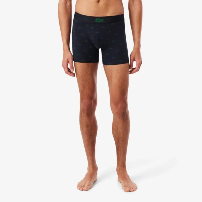 3er-Pack Boxershorts aus Stretch-Baumwolle mit Print 3er-Pack Boxershorts aus Stretch-Baumwolle mit Print