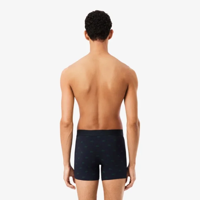 3er-Pack Boxershorts aus Stretch-Baumwolle mit Print 3er-Pack Boxershorts aus Stretch-Baumwolle mit Print