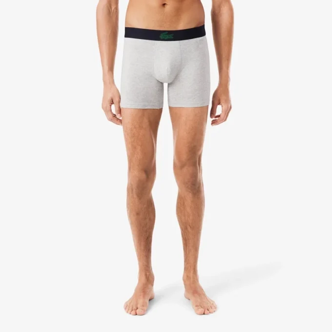 3er-Pack Boxershorts aus Stretch-Baumwolle mit Print 3er-Pack Boxershorts aus Stretch-Baumwolle mit Print