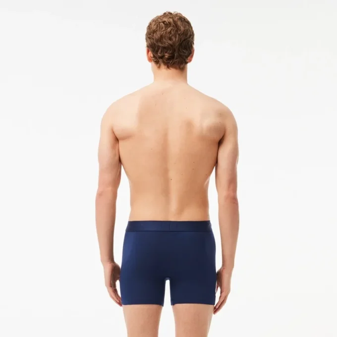 3er-Pack Boxershorts für Herren mit Krokodil-Taillenband 3er-Pack Boxershorts für Herren mit Krokodil-Taillenband