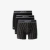 3er-Pack Boxershorts für Herren mit Monogramm-Print 3er-Pack Boxershorts für Herren mit Monogramm-Print
