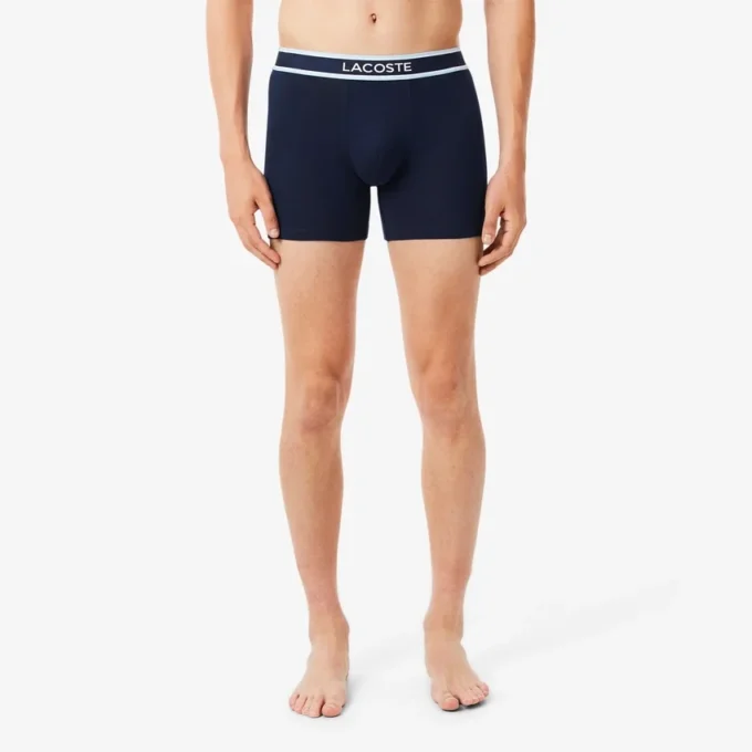 3er-Pack Boxershorts für Herren mit Monogramm-Print 3er-Pack Boxershorts für Herren mit Monogramm-Print