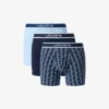 3er-Pack Boxershorts für Herren mit Monogramm-Print 3er-Pack Boxershorts für Herren mit Monogramm-Print