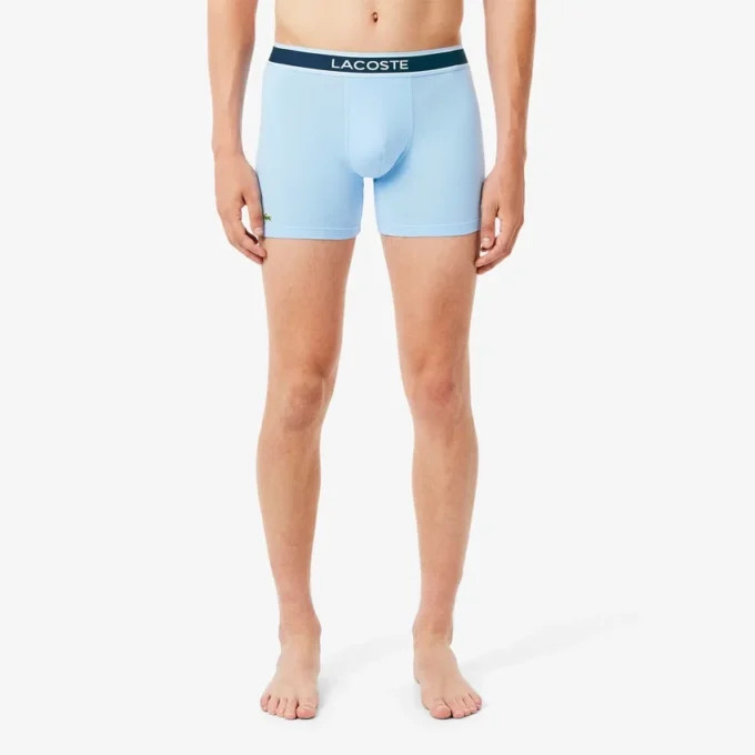 3er-Pack Boxershorts für Herren mit Monogramm-Print 3er-Pack Boxershorts für Herren mit Monogramm-Print