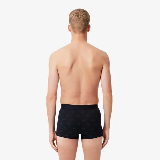 3er-Pack Herren-Retroshorts mit Krokodil-Print 3er-Pack Herren-Retroshorts mit Krokodil-Print