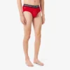 3er-Pack Herren-Slips aus Baumwolle mit Logo am Bund 3er-Pack Herren-Slips aus Baumwolle mit Logo am Bund