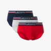 3er-Pack Herren-Slips aus Baumwolle mit Logo am Bund 3er-Pack Herren-Slips aus Baumwolle mit Logo am Bund
