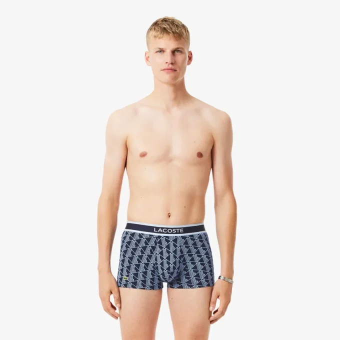 3er-Pack Monogram-Retroshorts für Herren 3er-Pack Monogram-Retroshorts für Herren