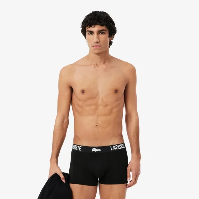 3er-Pack Stretch-Baumwoll-Retroshorts für Herren 3er-Pack Stretch-Baumwoll-Retroshorts für Herren