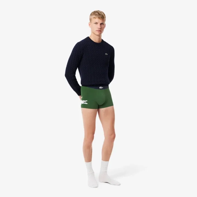 3er-Pack Stretch-Baumwoll-Retroshorts für Herren 3er-Pack Stretch-Baumwoll-Retroshorts für Herren