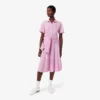 Ausgestelltes Mini-Poloshirt-Kleid für Damen Ausgestelltes Mini-Poloshirt-Kleid für Damen