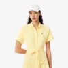 Ausgestelltes Mini-Poloshirt-Kleid für Damen Ausgestelltes Mini-Poloshirt-Kleid für Damen