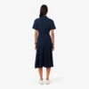 Ausgestelltes Mini-Poloshirt-Kleid für Damen Ausgestelltes Mini-Poloshirt-Kleid für Damen