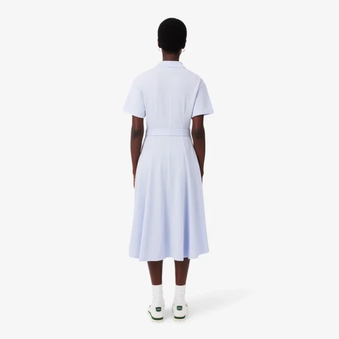 Ausgestelltes Mini-Poloshirt-Kleid für Damen Ausgestelltes Mini-Poloshirt-Kleid für Damen