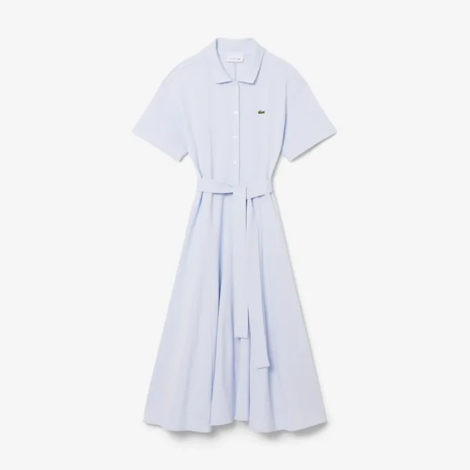 Ausgestelltes Mini-Poloshirt-Kleid für Damen Ausgestelltes Mini-Poloshirt-Kleid für Damen