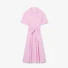 Ausgestelltes Mini-Poloshirt-Kleid für Damen Ausgestelltes Mini-Poloshirt-Kleid für Damen