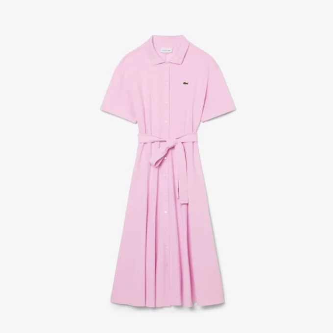 Ausgestelltes Mini-Poloshirt-Kleid für Damen Ausgestelltes Mini-Poloshirt-Kleid für Damen