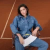 Baumwoll-Jeansjacke Baumwoll-Jeansjacke