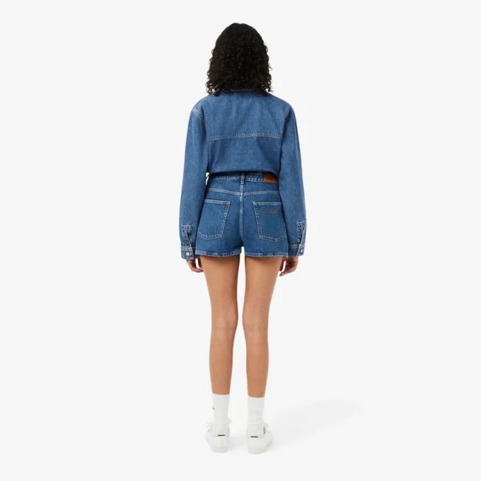Baumwoll-Jeansshorts Baumwoll-Jeansshorts