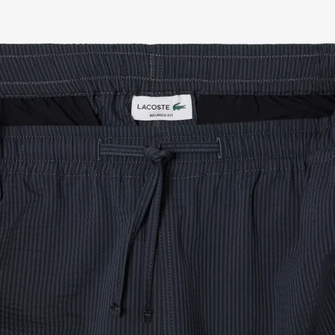 Baumwoll-Seersucker-Shorts Baumwoll-Seersucker-Shorts