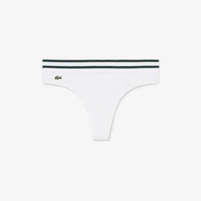 Baumwoll-String-Slip mit Streifen Baumwoll-String-Slip mit Streifen