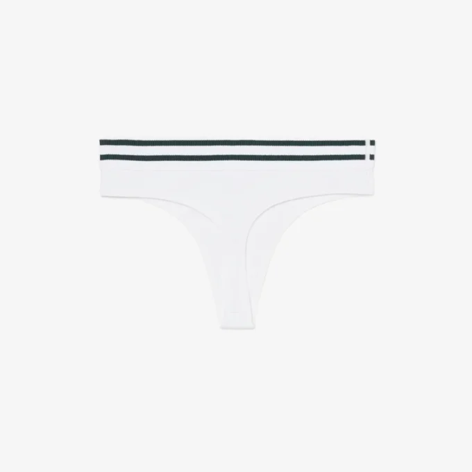 Baumwoll-String-Slip mit Streifen Baumwoll-String-Slip mit Streifen