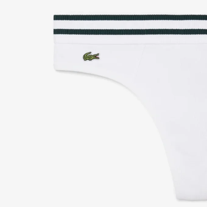 Baumwoll-String-Slip mit Streifen Baumwoll-String-Slip mit Streifen