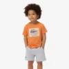 Baumwoll-T-Shirt mit Emblem Baumwoll-T-Shirt mit Emblem
