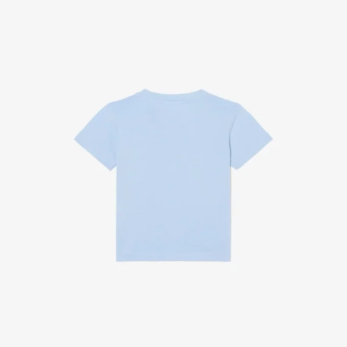 Baumwoll-T-Shirt mit Emblem Baumwoll-T-Shirt mit Emblem