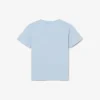 Baumwoll-T-Shirt mit Emblem Baumwoll-T-Shirt mit Emblem