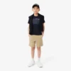 Baumwoll-T-Shirt mit Farbblock Baumwoll-T-Shirt mit Farbblock