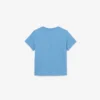 Baumwoll-T-Shirt mit Farbblock Baumwoll-T-Shirt mit Farbblock