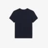 Baumwoll-T-Shirt mit Farbblock Baumwoll-T-Shirt mit Farbblock