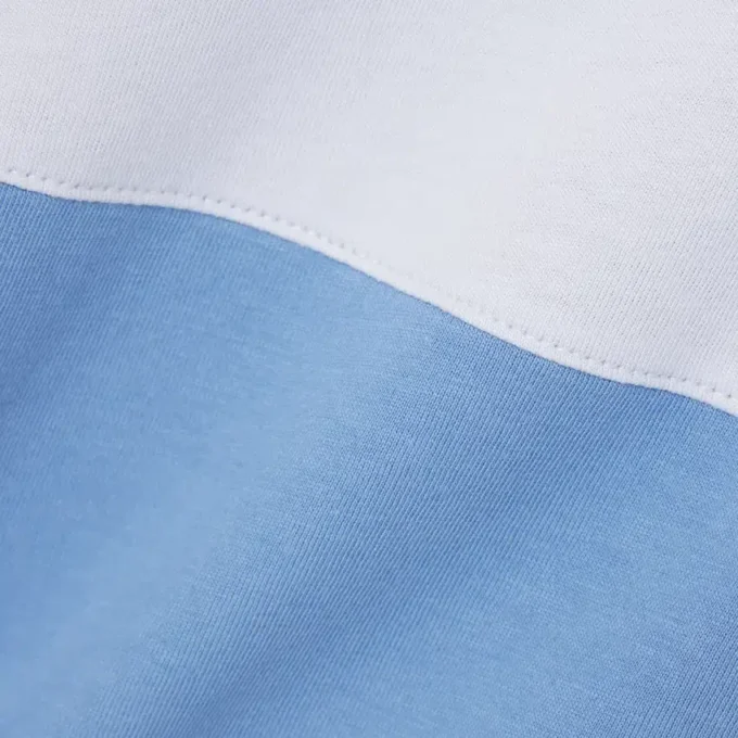 Baumwoll-T-Shirt mit Farbblock Baumwoll-T-Shirt mit Farbblock