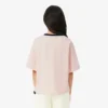 Baumwoll-T-Shirt mit Kontrast-Emblem Baumwoll-T-Shirt mit Kontrast-Emblem