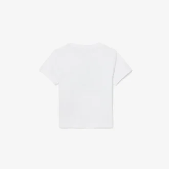 Baumwoll-T-Shirt mit Krokodil-Print