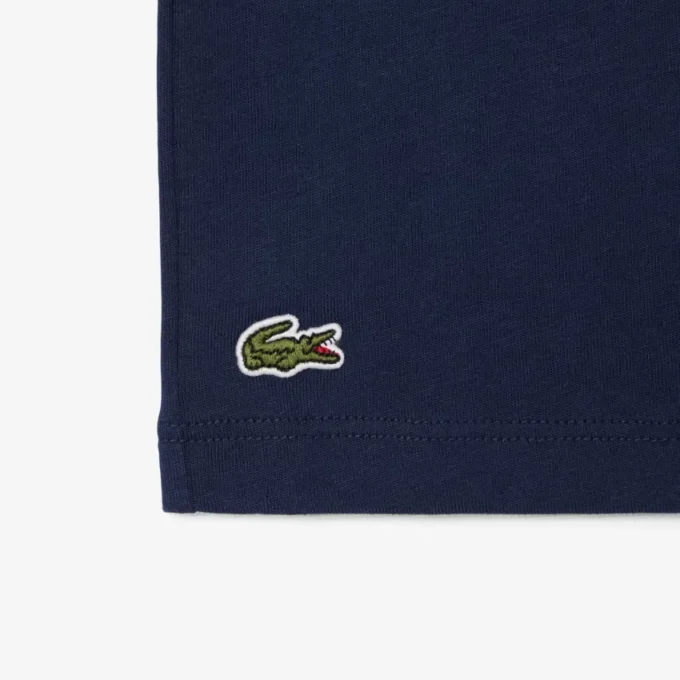 Baumwoll-T-Shirt mit Krokodil-Print