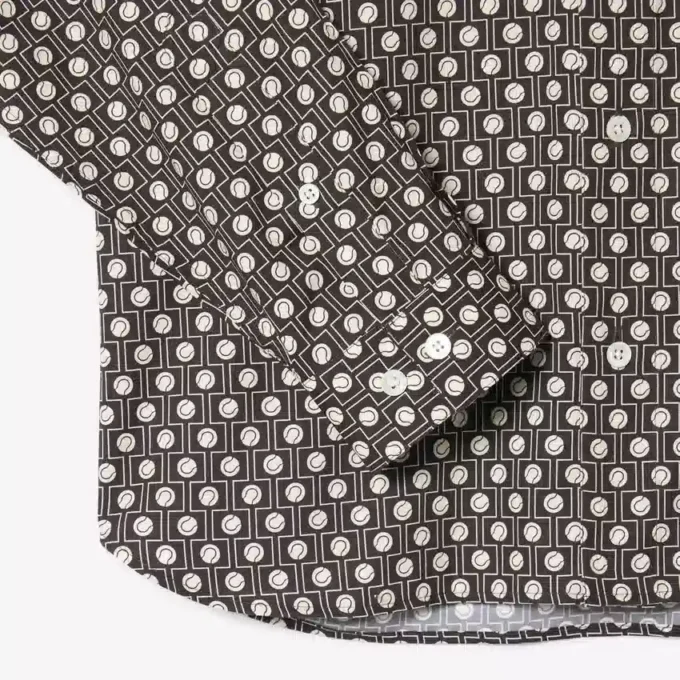 Baumwollhemd mit Print in Regular Fit Baumwollhemd mit Print in Regular Fit