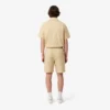 Baumwollshorts mit Krokodil-Print und Streifen Baumwollshorts mit Krokodil-Print und Streifen