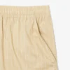 Baumwollshorts mit Krokodil-Print und Streifen Baumwollshorts mit Krokodil-Print und Streifen