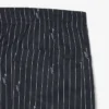 Baumwollshorts mit Krokodil-Print und Streifen Baumwollshorts mit Krokodil-Print und Streifen