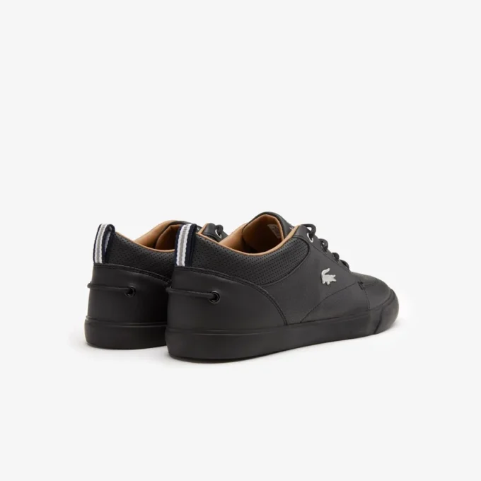 Bayliss Herren-Sneaker aus Leder mit perforiertem Kragen Bayliss Herren-Sneaker aus Leder mit perforiertem Kragen
