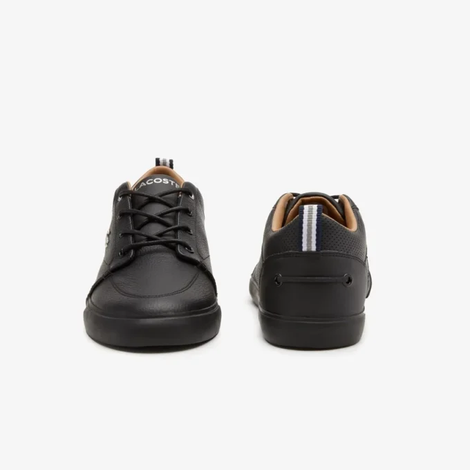 Bayliss Herren-Sneaker aus Leder mit perforiertem Kragen Bayliss Herren-Sneaker aus Leder mit perforiertem Kragen