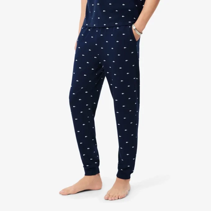 Bedruckte Baumwoll-Pyjama-Hose für Herren Bedruckte Baumwoll-Pyjama-Hose für Herren
