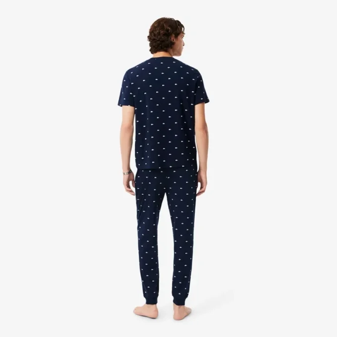 Bedruckte Baumwoll-Pyjama-Hose für Herren Bedruckte Baumwoll-Pyjama-Hose für Herren