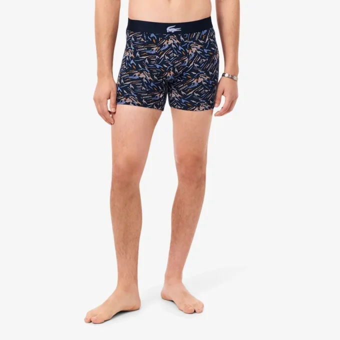 Bedruckte Boxershorts aus Stretch-Baumwolle für Herren Bedruckte Boxershorts aus Stretch-Baumwolle für Herren